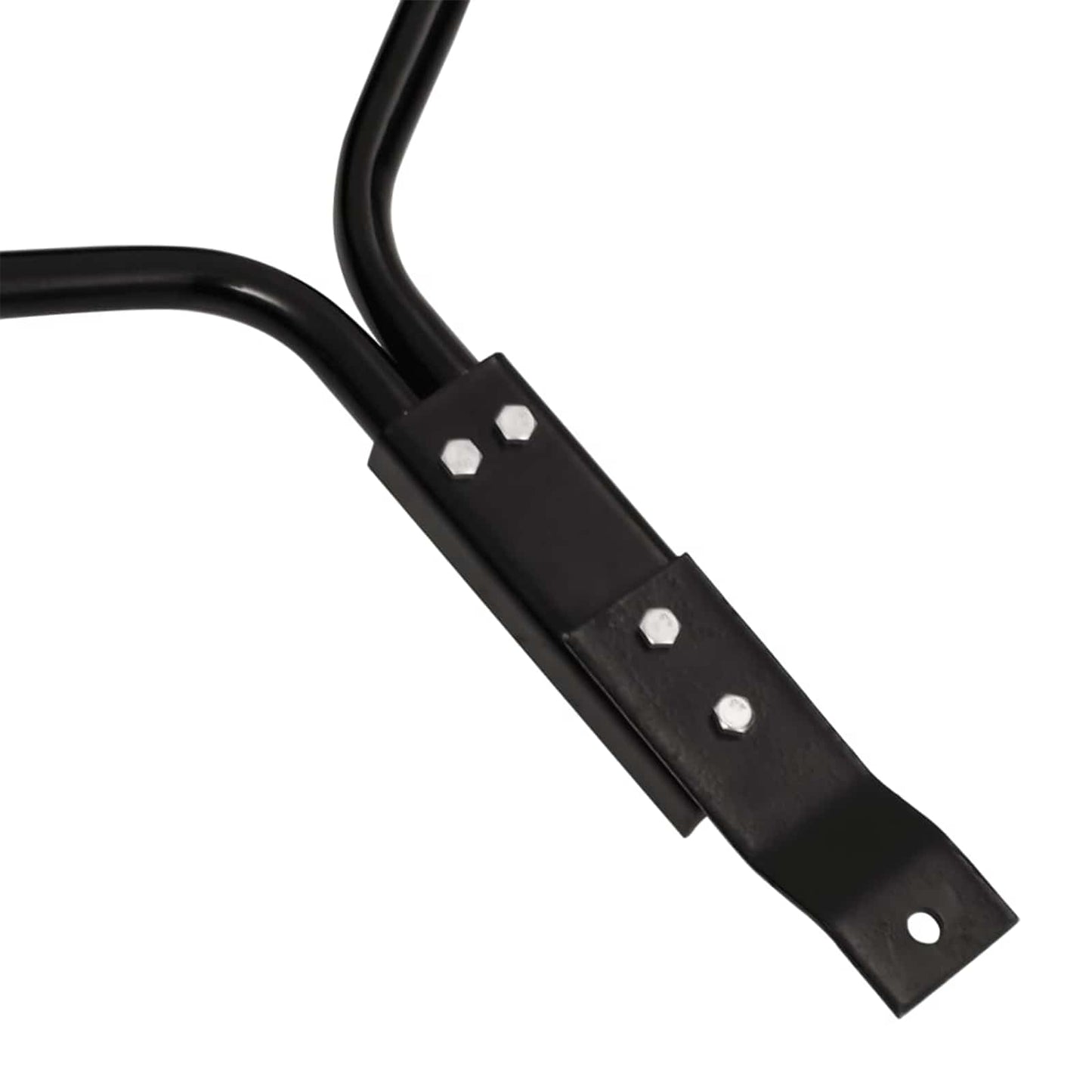 vidaXL Garden Lawn Roller Pull with Aerator Clamps Ø 30 x 90 cm Steel