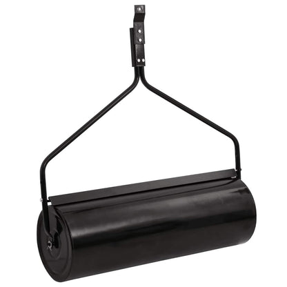 vidaXL Garden Lawn Roller Pull with Aerator Clamps Ø 30 x 90 cm Steel