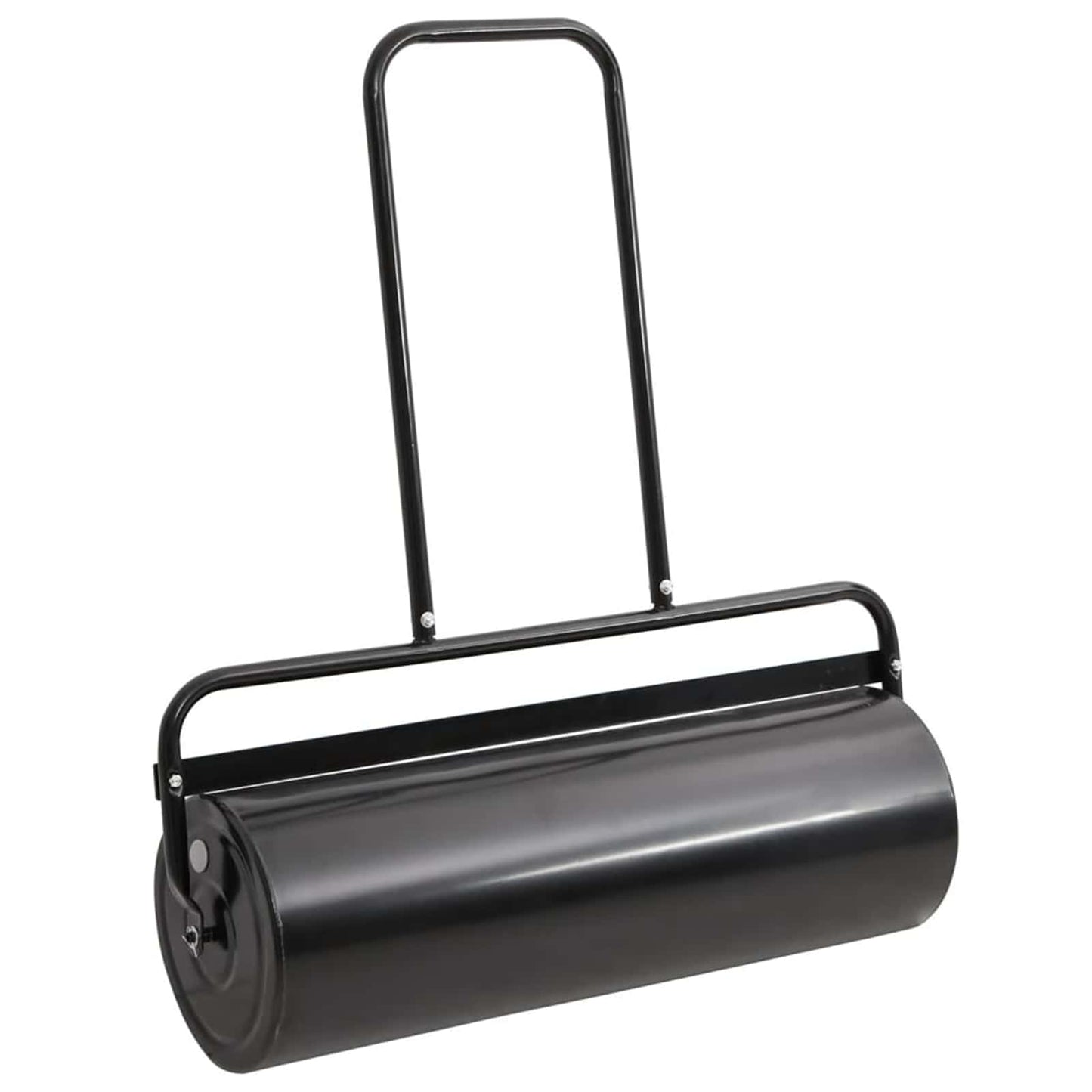 vidaXL Garden Lawn Roller Pull with Aerator Clamps Ø 30 x 90 cm Steel