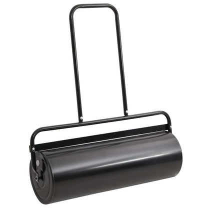 vidaXL Garden Lawn Roller Pull with Aerator Clamps Ø 30 x 90 cm Steel