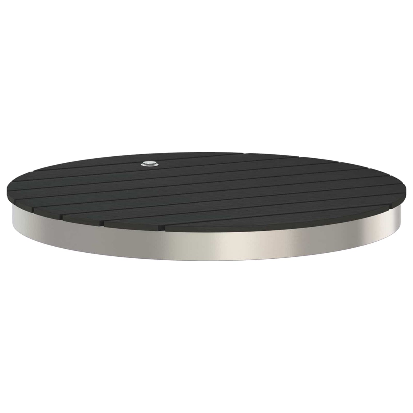 vidaXL Garden Floor Shower WPC and Stainless Steel 201 Anthracite