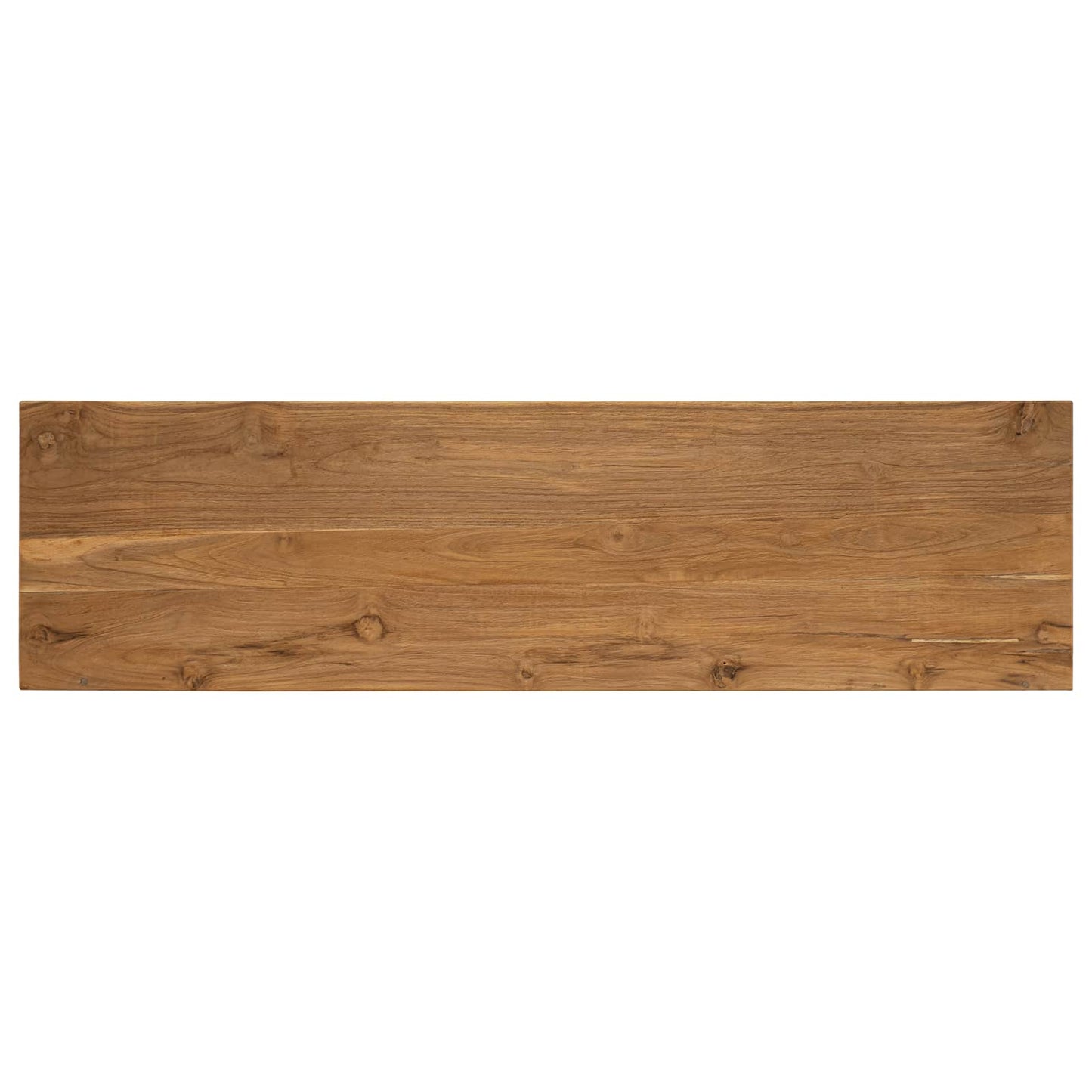 vidaXL TV cabinet 110 x 30 x 40 cm Natural Solid Teak Wood