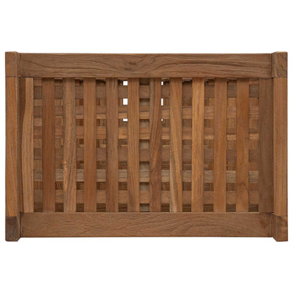 vidaXL Bathroom Shelf Natural 45 x 30 x 97 cm Solid Teak Wood