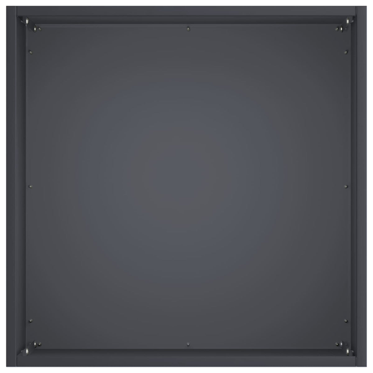 vidaXL Garden Planter 2 pcs Anthracite 20 x 20 x 20 cm