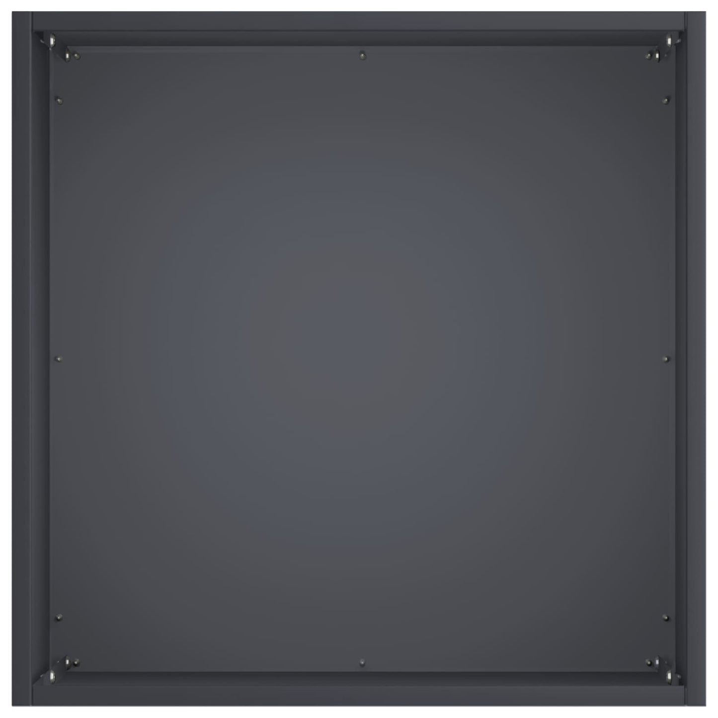 vidaXL Garden Planter 2 pcs Anthracite 25 x 25 x 25 cm