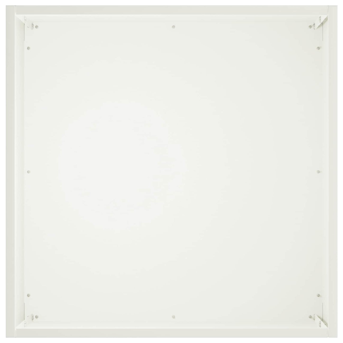 vidaXL Garden Planter White 45 x 45 x 45 cm Cold-rolled Steel