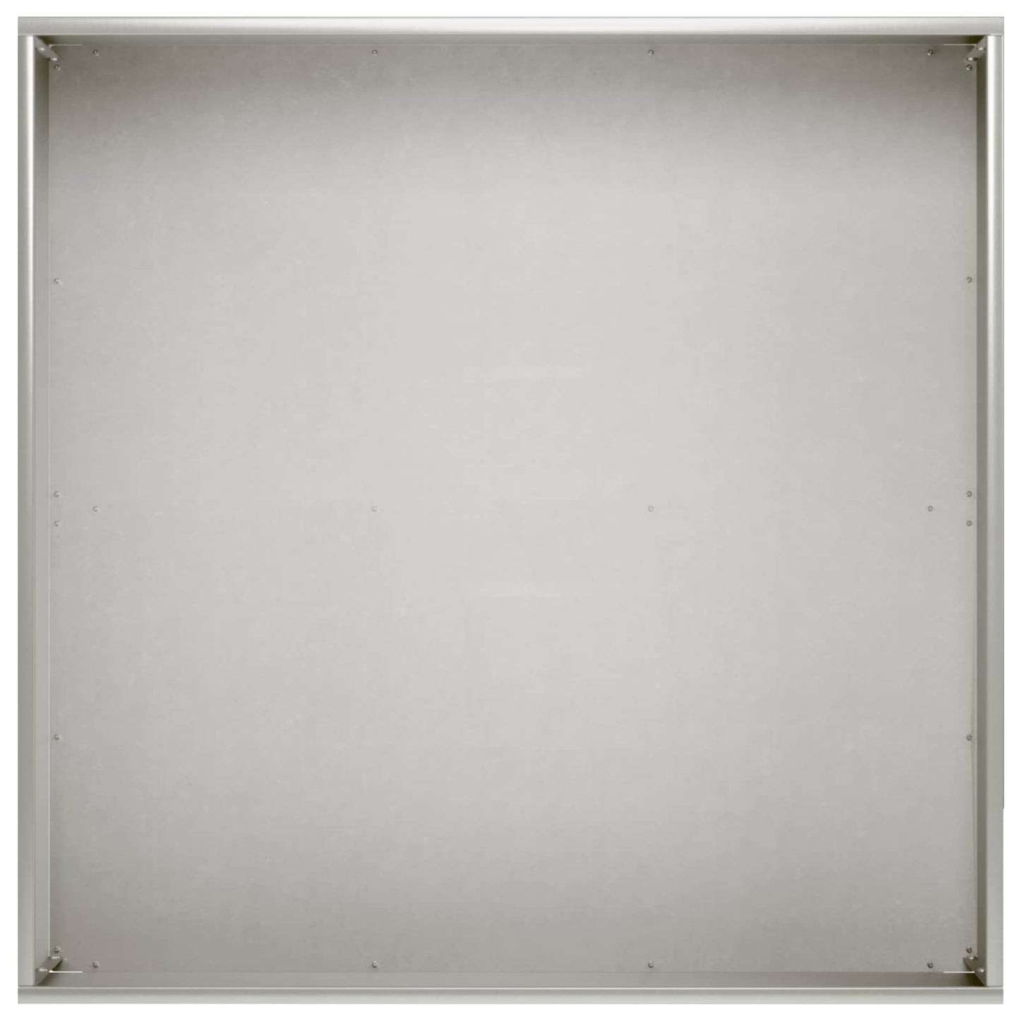 vidaXL Garden Planter Silver 40 x 40 x 20 cm Stainless Steel