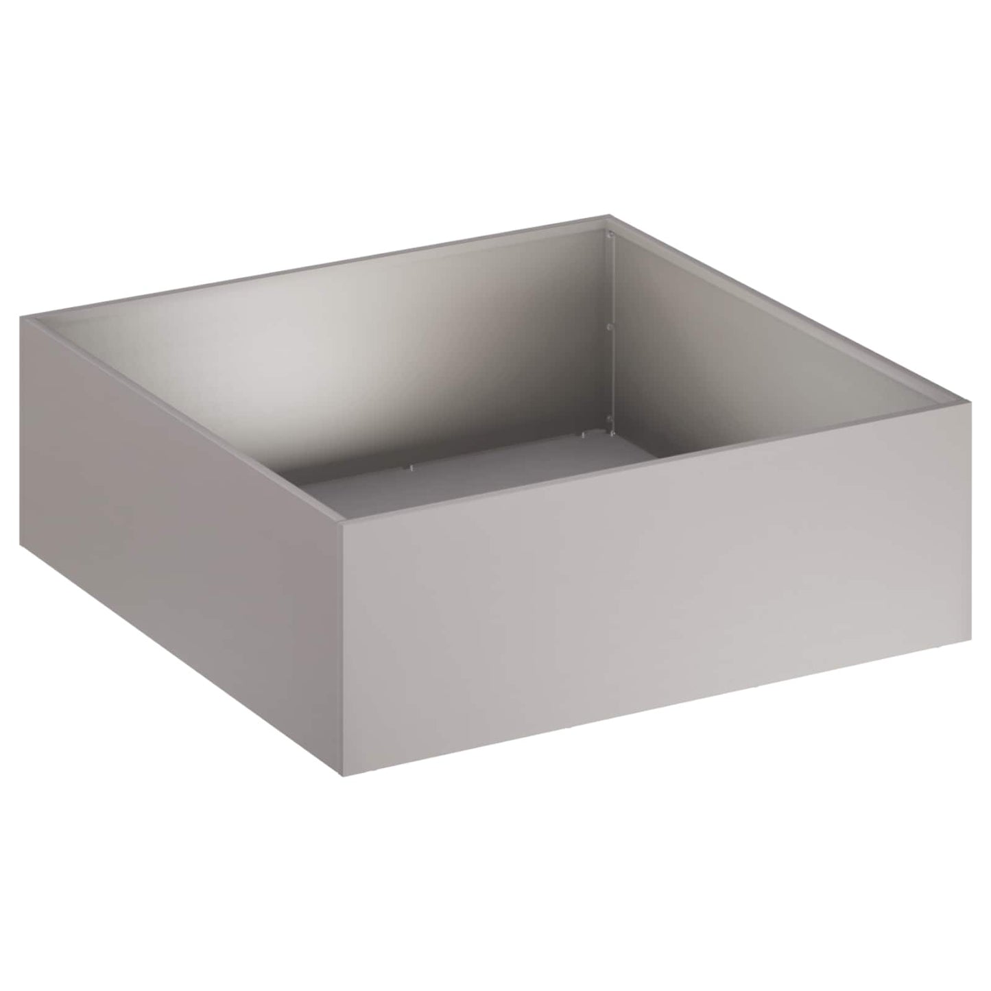 vidaXL Garden Planter 2 pcs Rusty 60 x 60 x 20 cm Weathering Steel