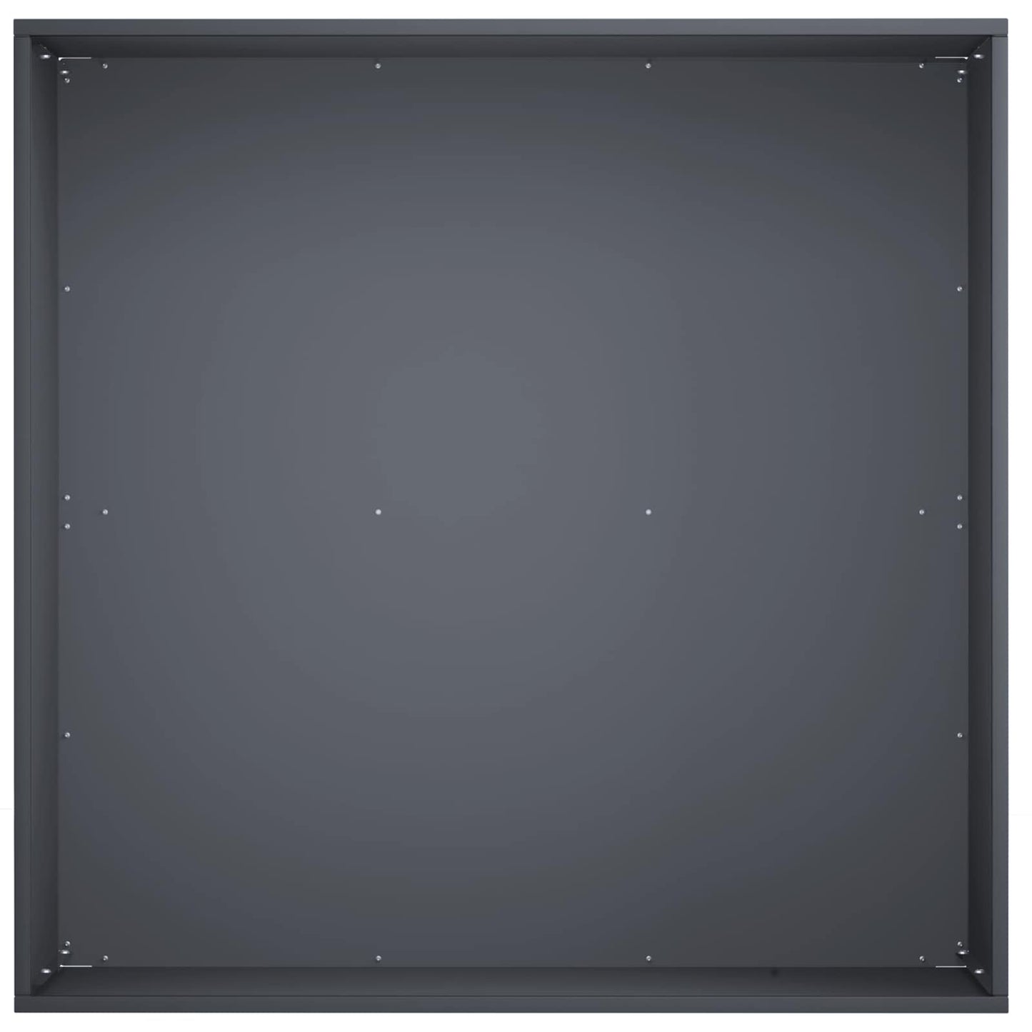 vidaXL Garden Planter Anthracite 40 x 40 x 30 cm Cold-rolled Steel