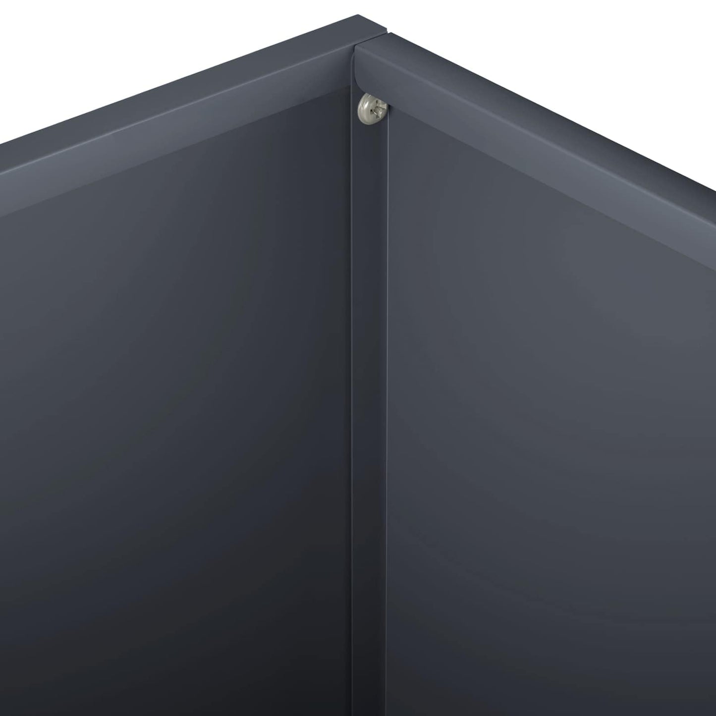 vidaXL Garden Planter 2 pcs Anthracite 40 x 40 x 30 cm