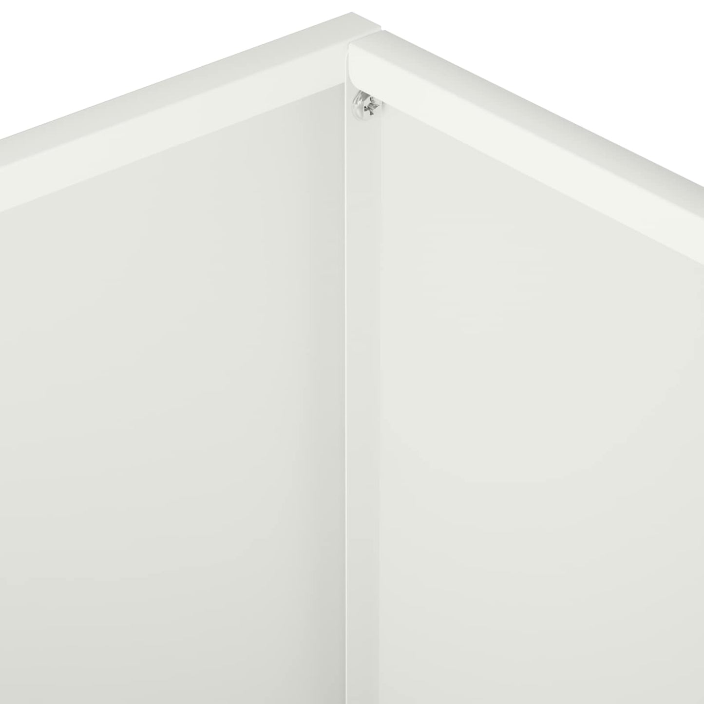 vidaXL Garden Planter White 60 x 60 x 30 cm Cold-rolled Steel
