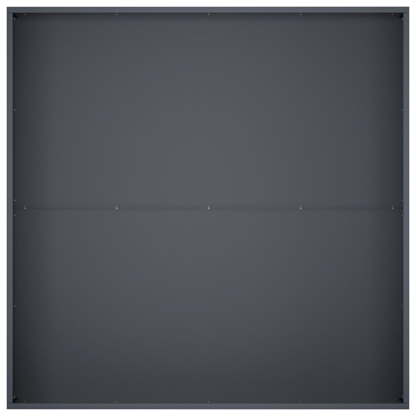 vidaXL Garden Planter 2 pcs Anthracite 100 x 100 x 30 cm
