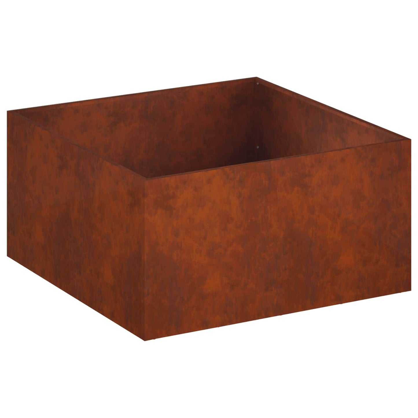 vidaXL Garden Planter Rusty 60 x 60 x 40 cm Weathering Steel
