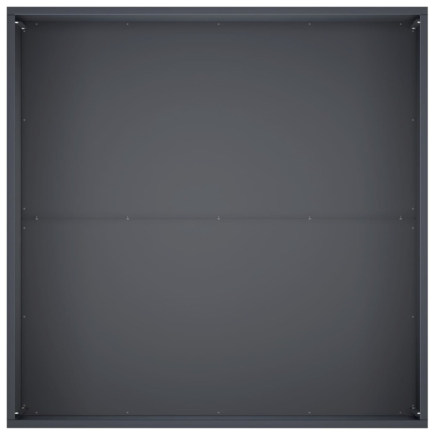 vidaXL Garden Planter 2 pcs Anthracite 100 x 100 x 40 cm