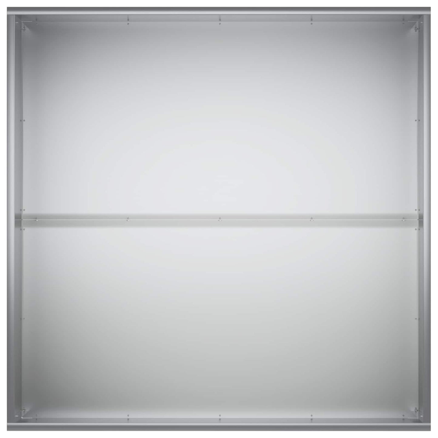 vidaXL Garden Planter Silver 100 x 100 x 40 cm Galvanised Steel