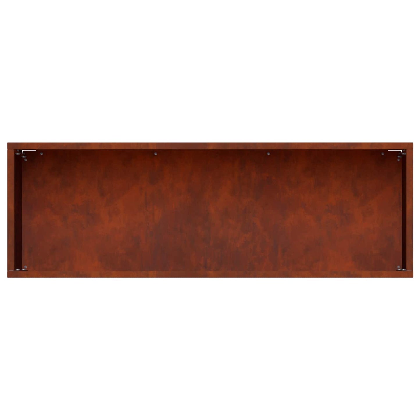vidaXL Garden Planter Rusty 60 x 20 x 20 cm Weathering Steel
