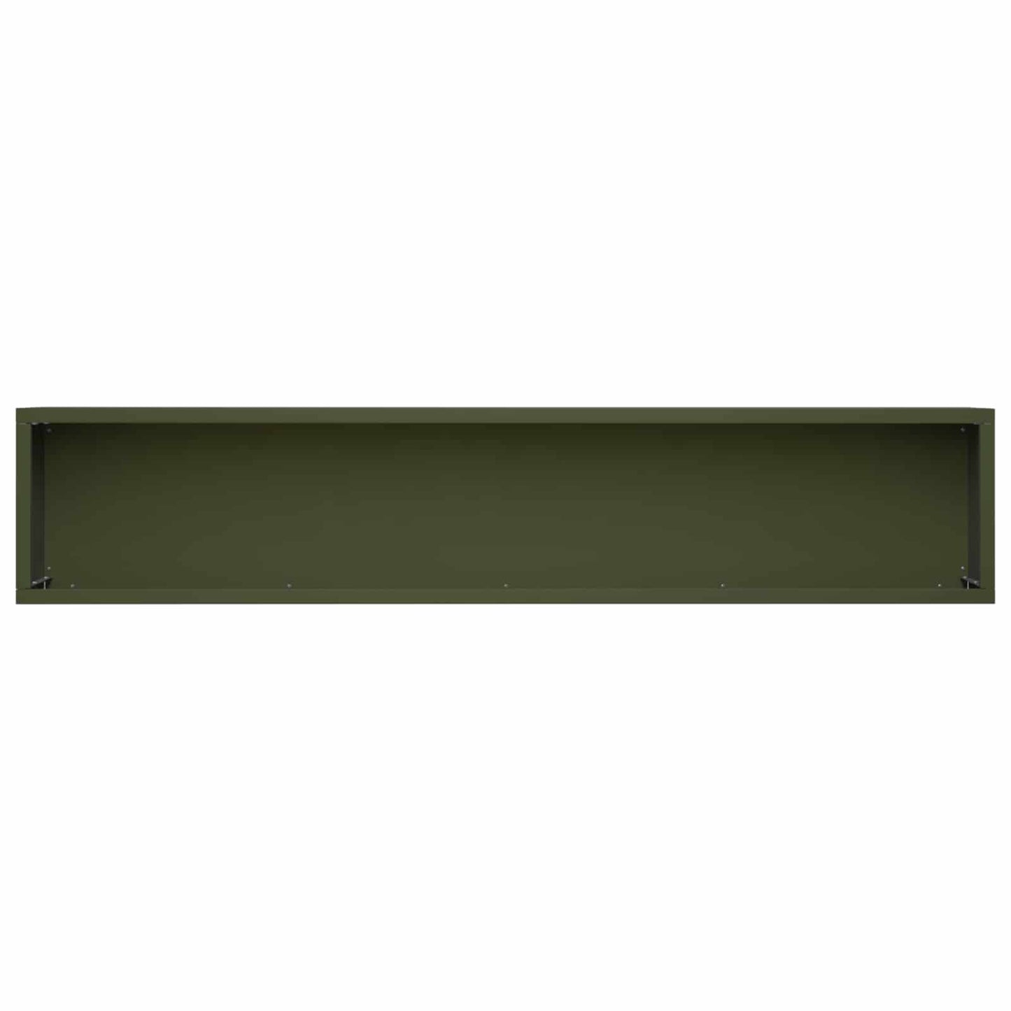 vidaXL Garden Planter 2 pcs Olive Green 100 x 20 x 20 cm