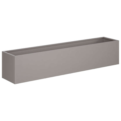 vidaXL Garden Planter Rusty 100 x 20 x 20 cm Weathering Steel