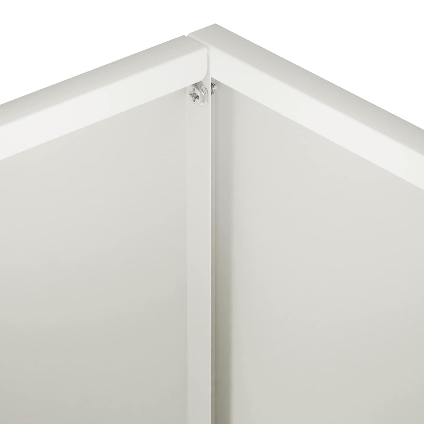 vidaXL Garden Planter White 40 x 30 x 30 cm Cold-rolled Steel