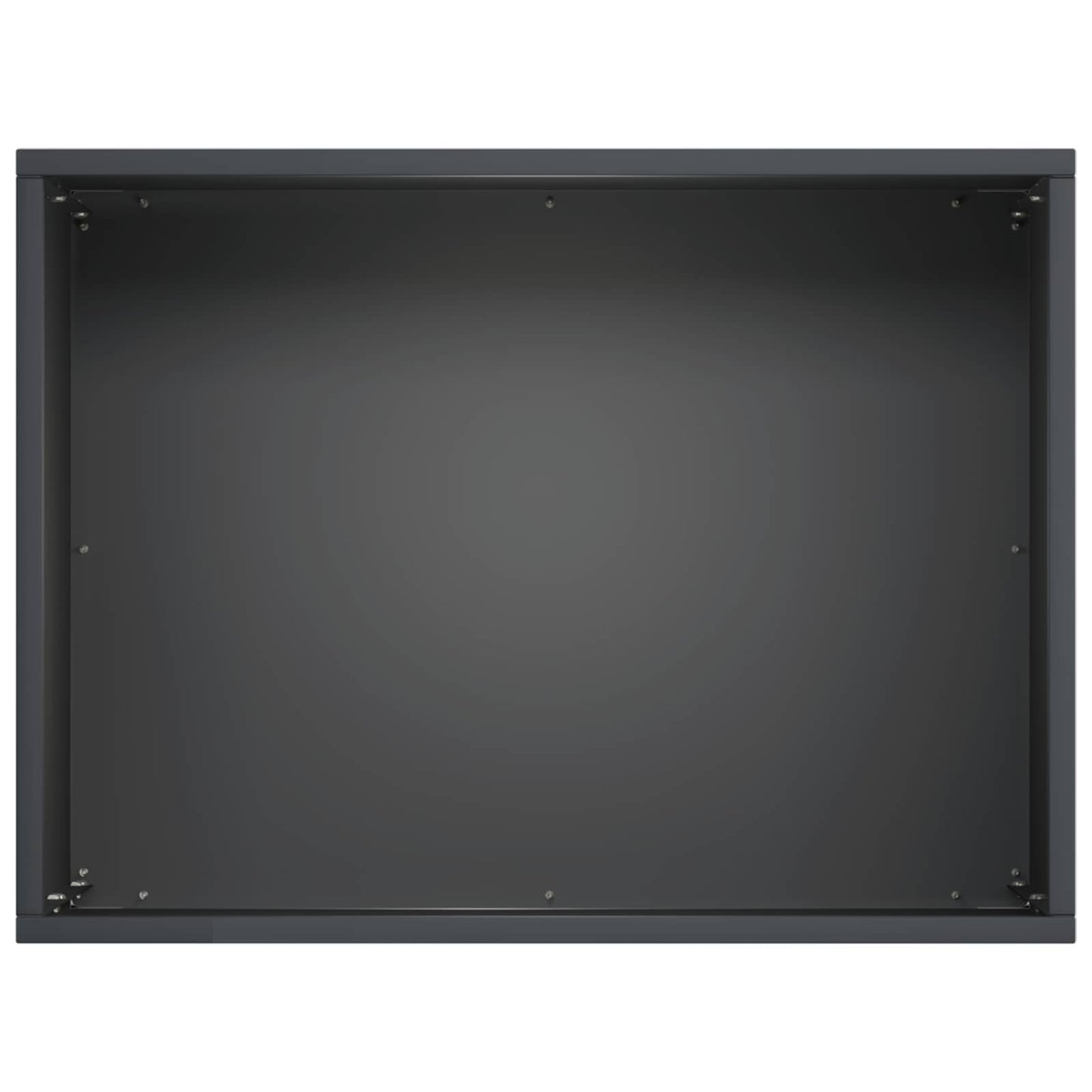 vidaXL Garden Planter Anthracite 40 x 30 x 30 cm Cold-rolled Steel