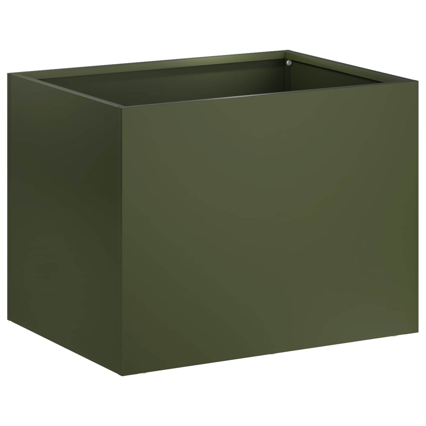 vidaXL Garden Planter 2 pcs Olive Green 40 x 30 x 30 cm