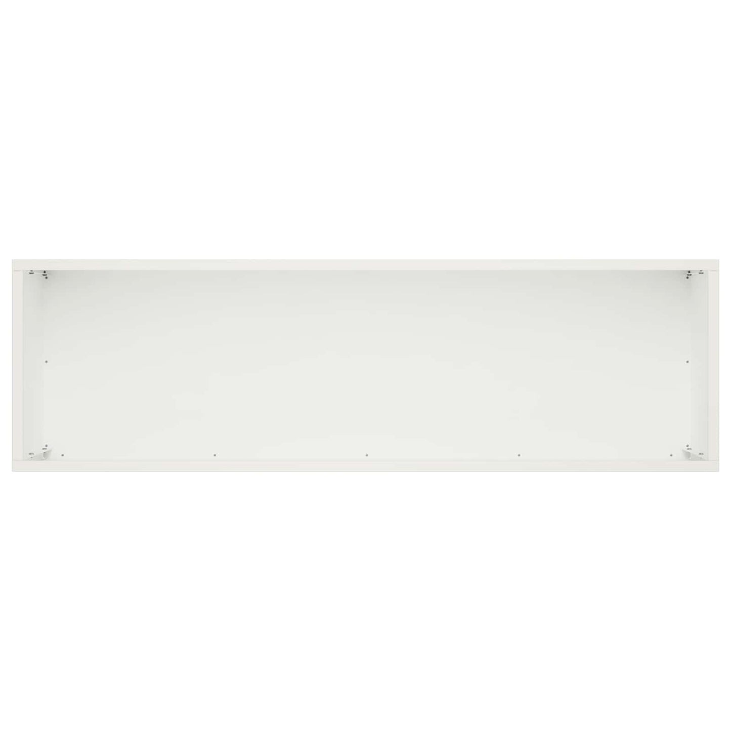 vidaXL Garden Planter White 80 x 30 x 30 cm Cold-rolled Steel