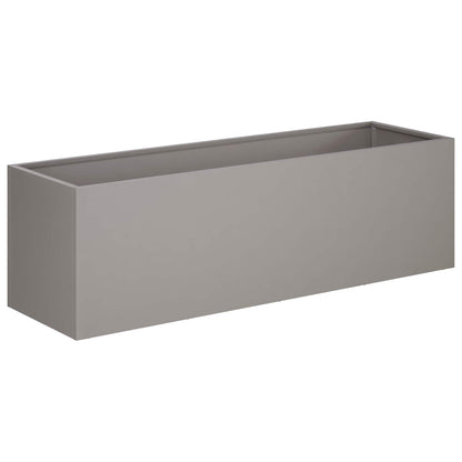 vidaXL Garden Planter 2 pcs Rusty 80 x 30 x 30 cm Weathering Steel