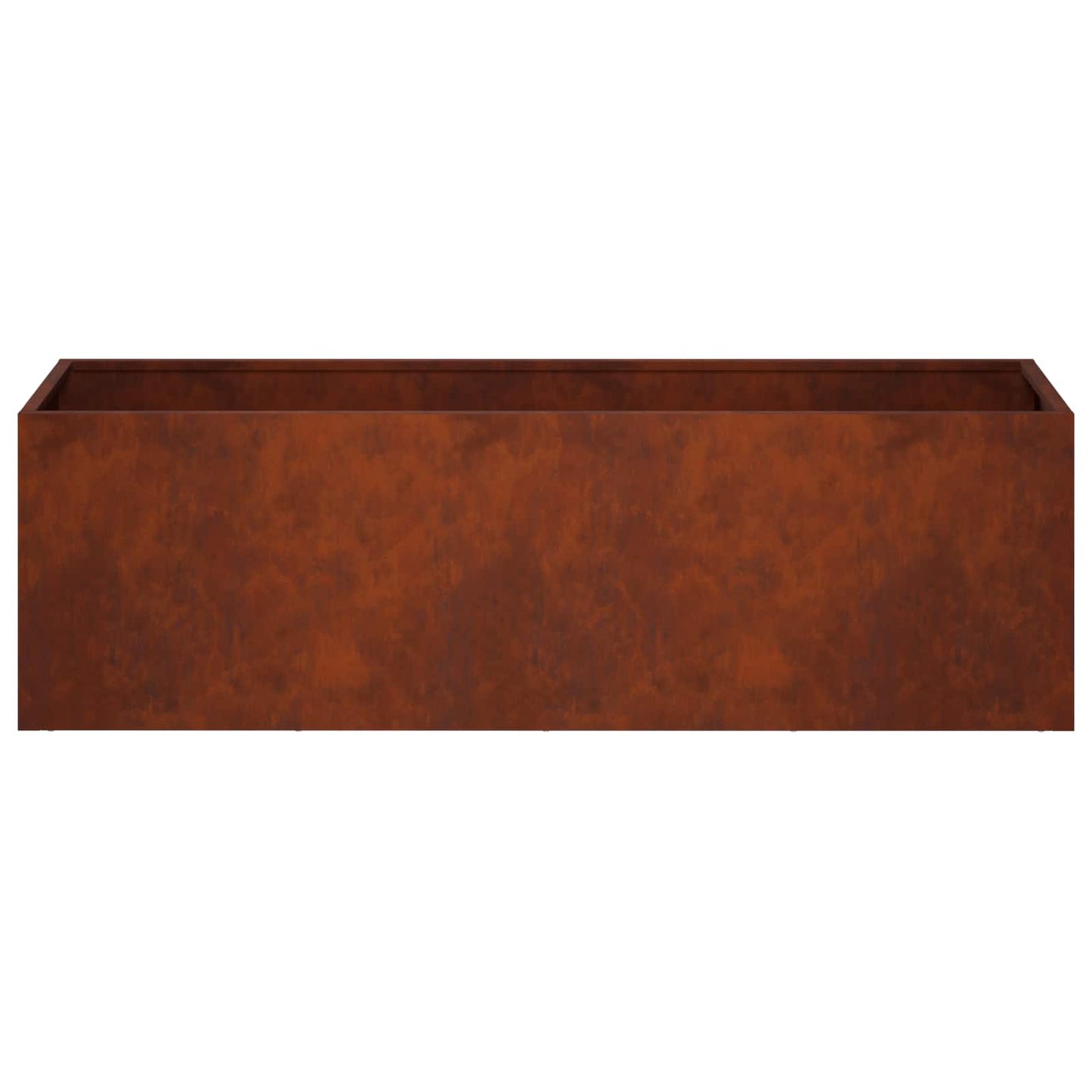 vidaXL Garden Planter 2 pcs Rusty 80 x 30 x 30 cm Weathering Steel
