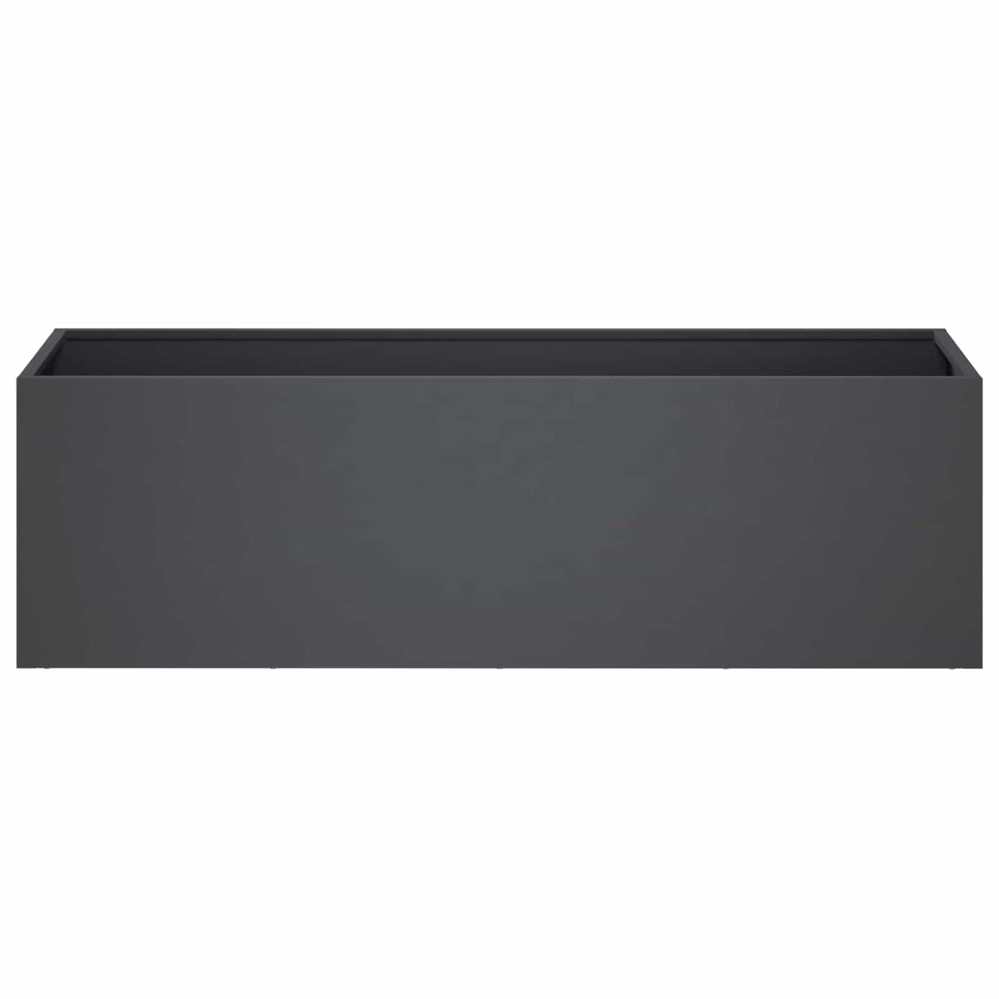 vidaXL Garden Planter Anthracite 100 x 30 x 30 cm Cold-rolled Steel