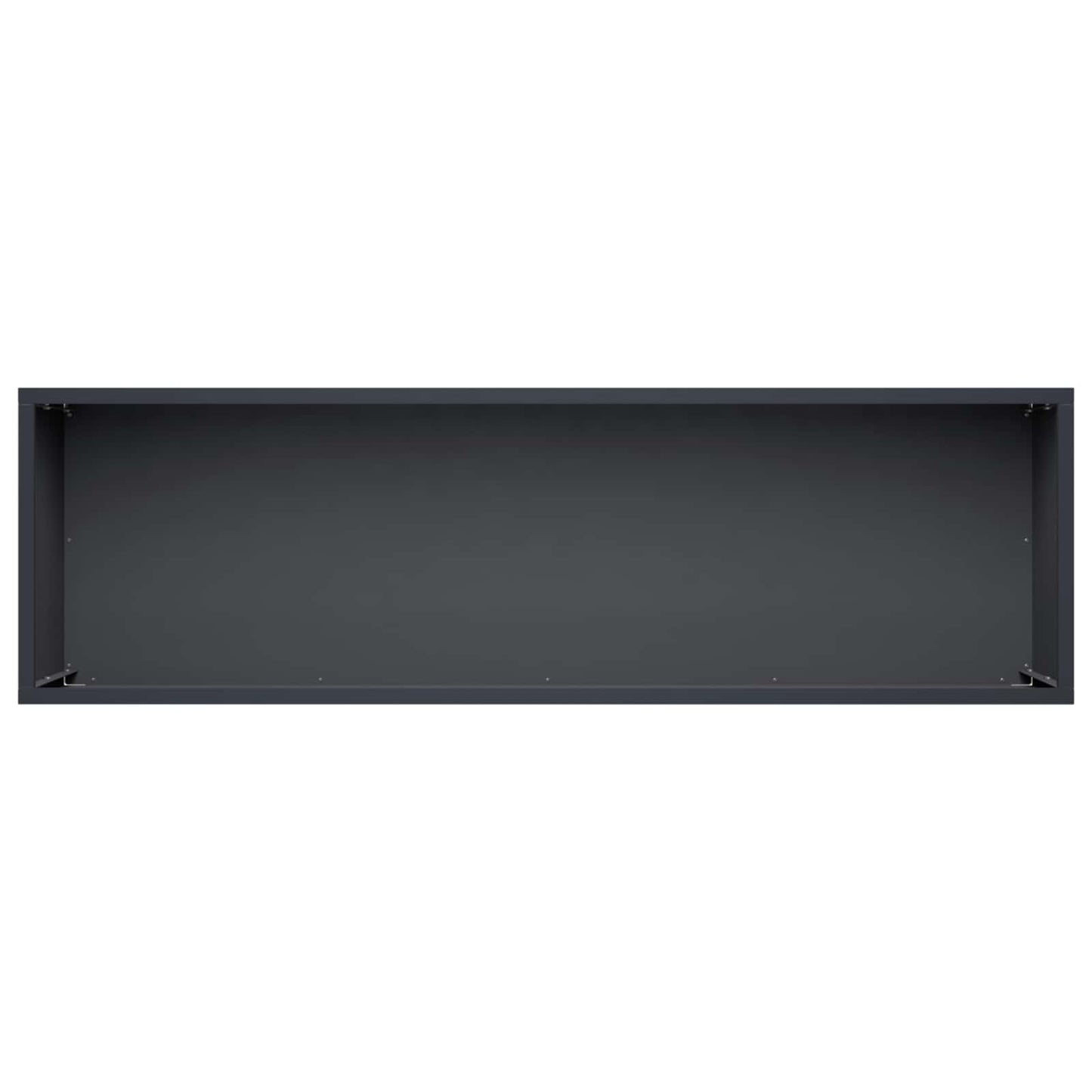 vidaXL Garden Planter Anthracite 100 x 30 x 30 cm Cold-rolled Steel