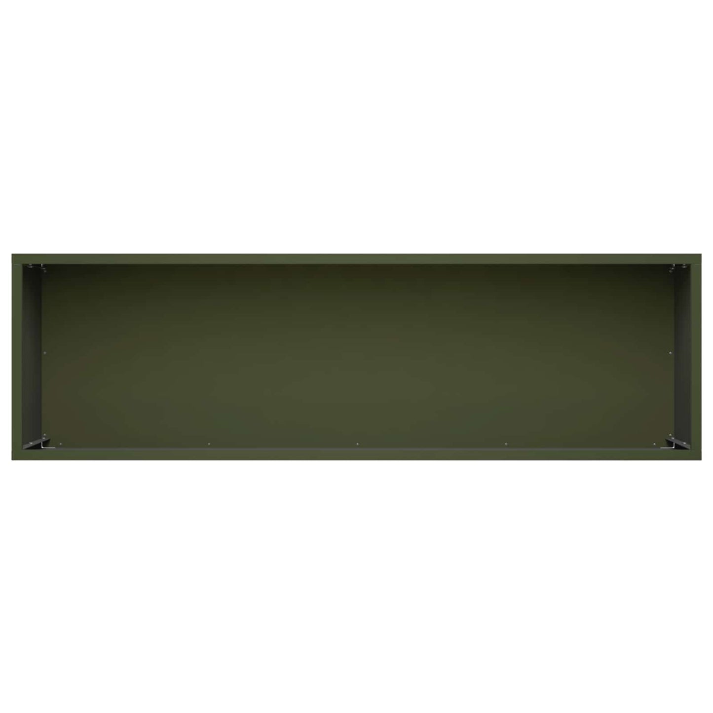 vidaXL Garden Planter Olive Green 100 x 30 x 30 cm Cold-rolled Steel