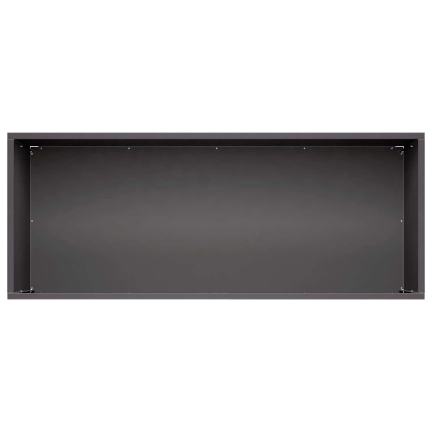 vidaXL Garden Planter 2 pcs Black 80 x 40 x 40 cm Cold-rolled Steel