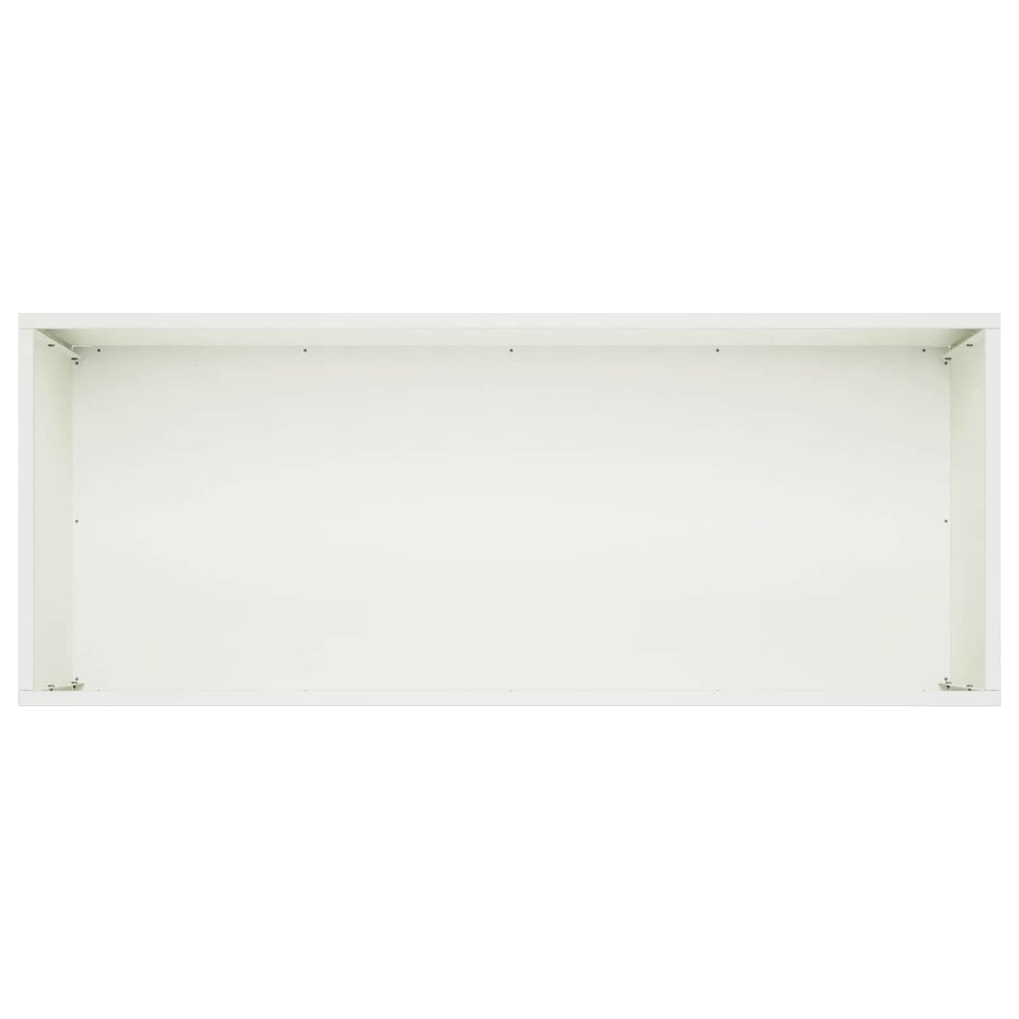vidaXL Garden Planter White 100 x 40 x 40 cm Cold-rolled Steel