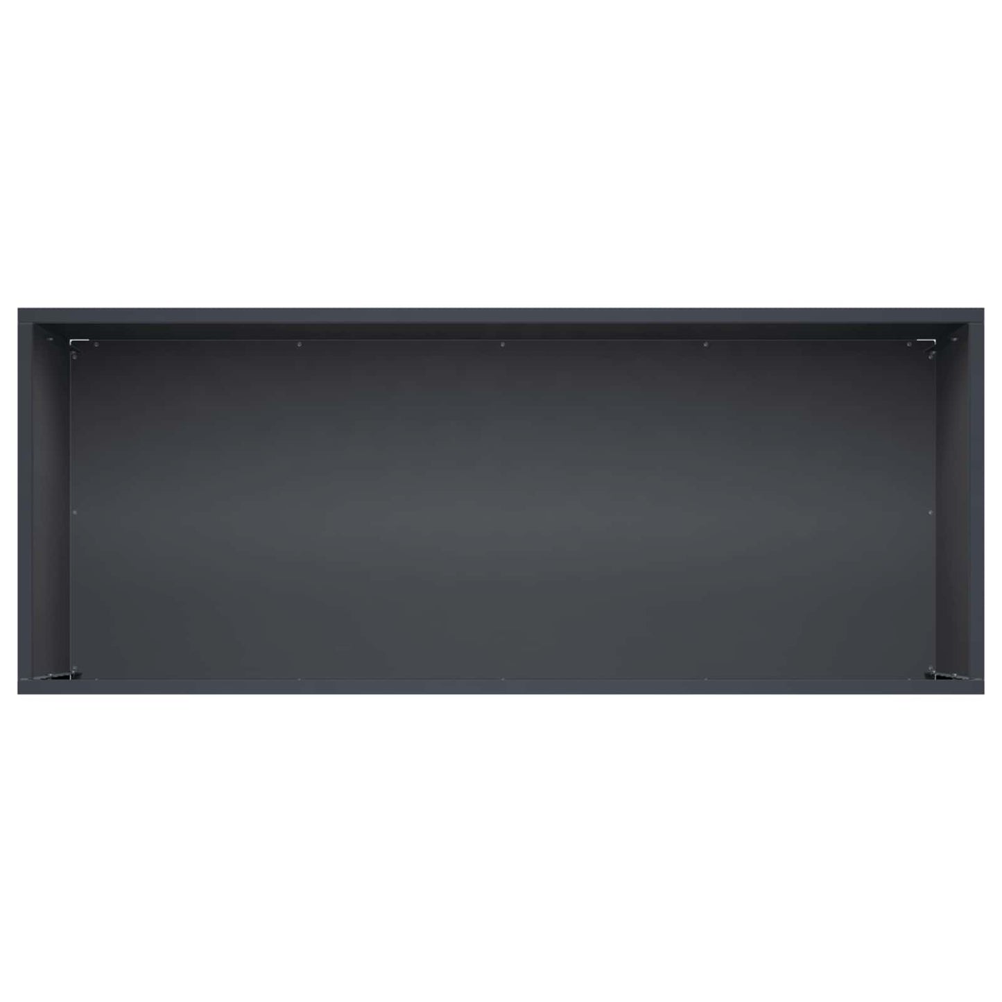 vidaXL Garden Planter Anthracite 100 x 40 x 40 cm Cold-rolled Steel