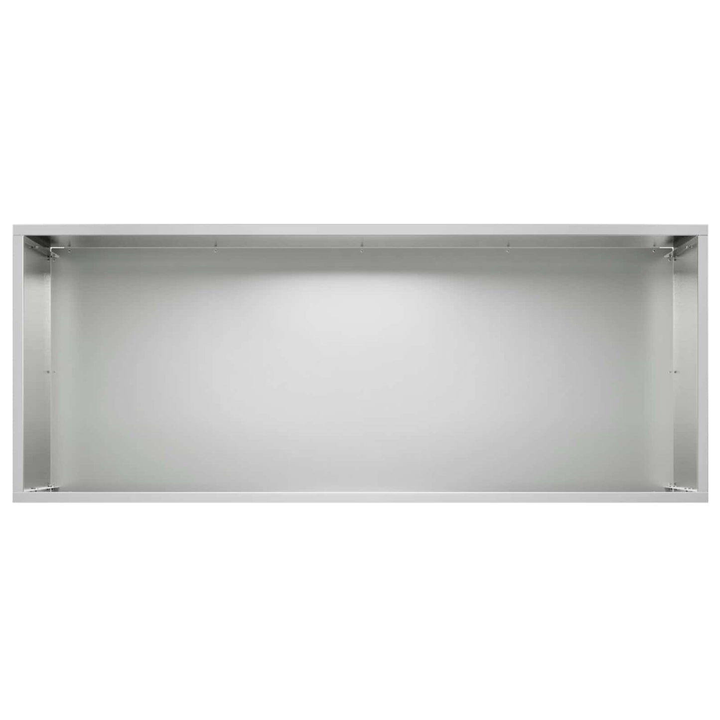 vidaXL Garden Planter Silver 100 x 40 x 40 cm Galvanised Steel