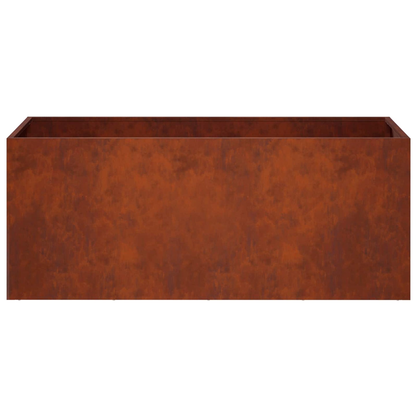 vidaXL Garden Planter Rusty 100 x 40 x 40 cm Weathering Steel