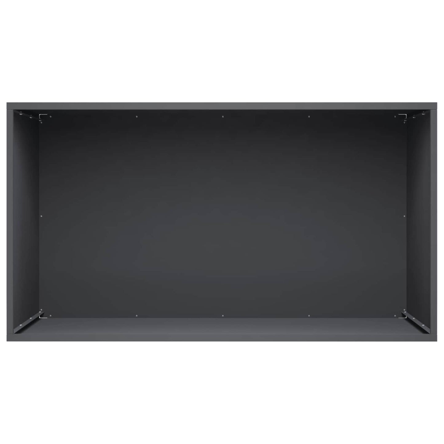 vidaXL Garden Planter Anthracite 100 x 50 x 50 cm Cold-rolled Steel
