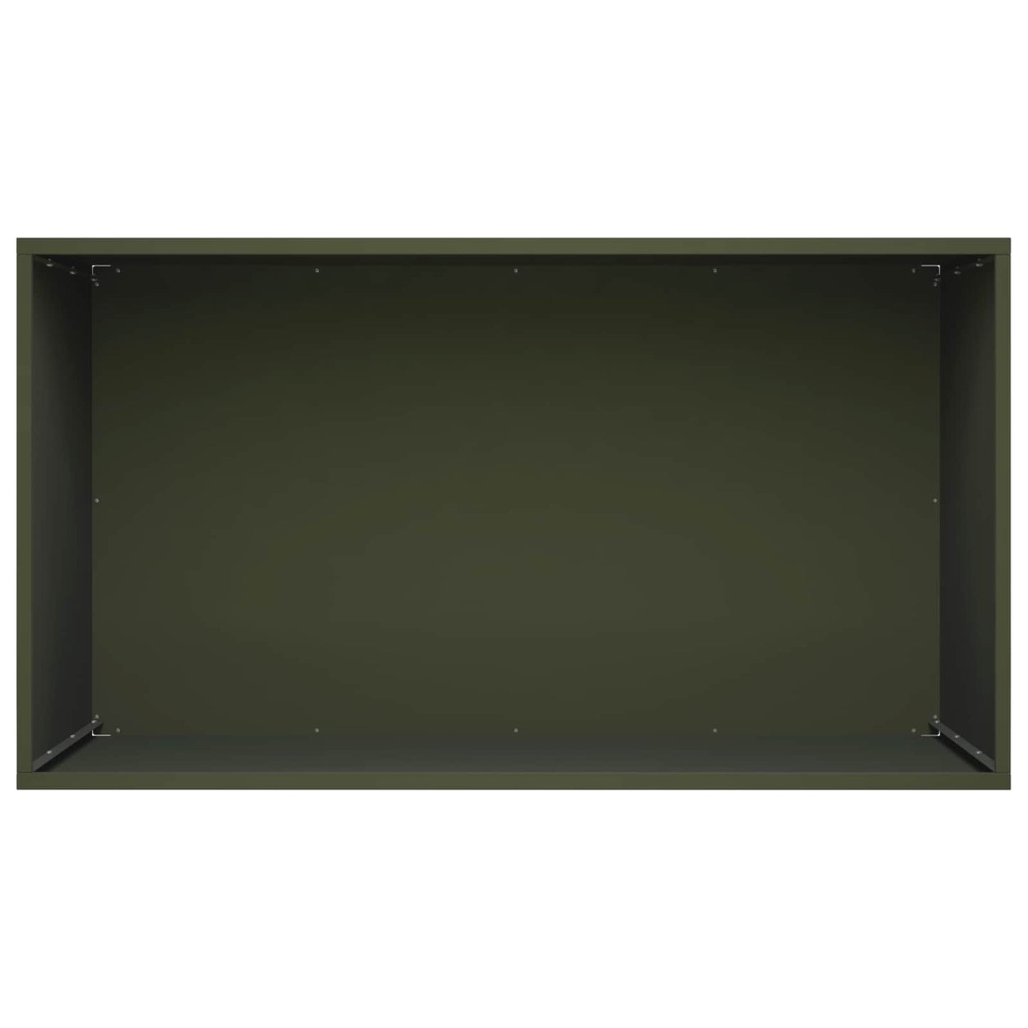 vidaXL Garden Planter 2 pcs Olive Green 100 x 50 x 50 cm