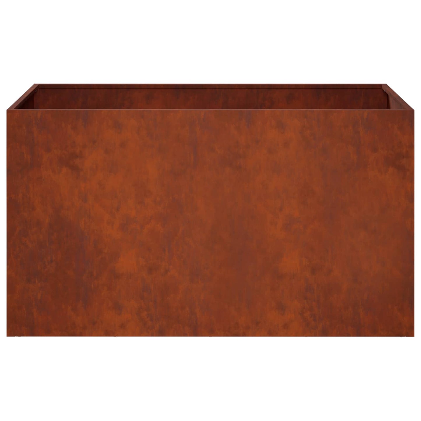 vidaXL Garden Planter Rusty 100 x 50 x 50 cm Weathering Steel