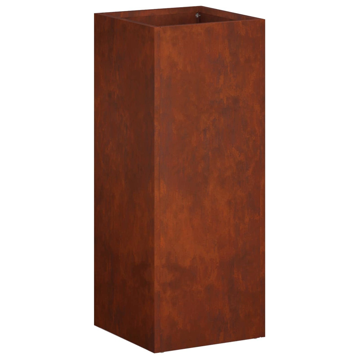 vidaXL Garden Planter 2 pcs Rusty 20 x 20 x 40 cm Weathering Steel