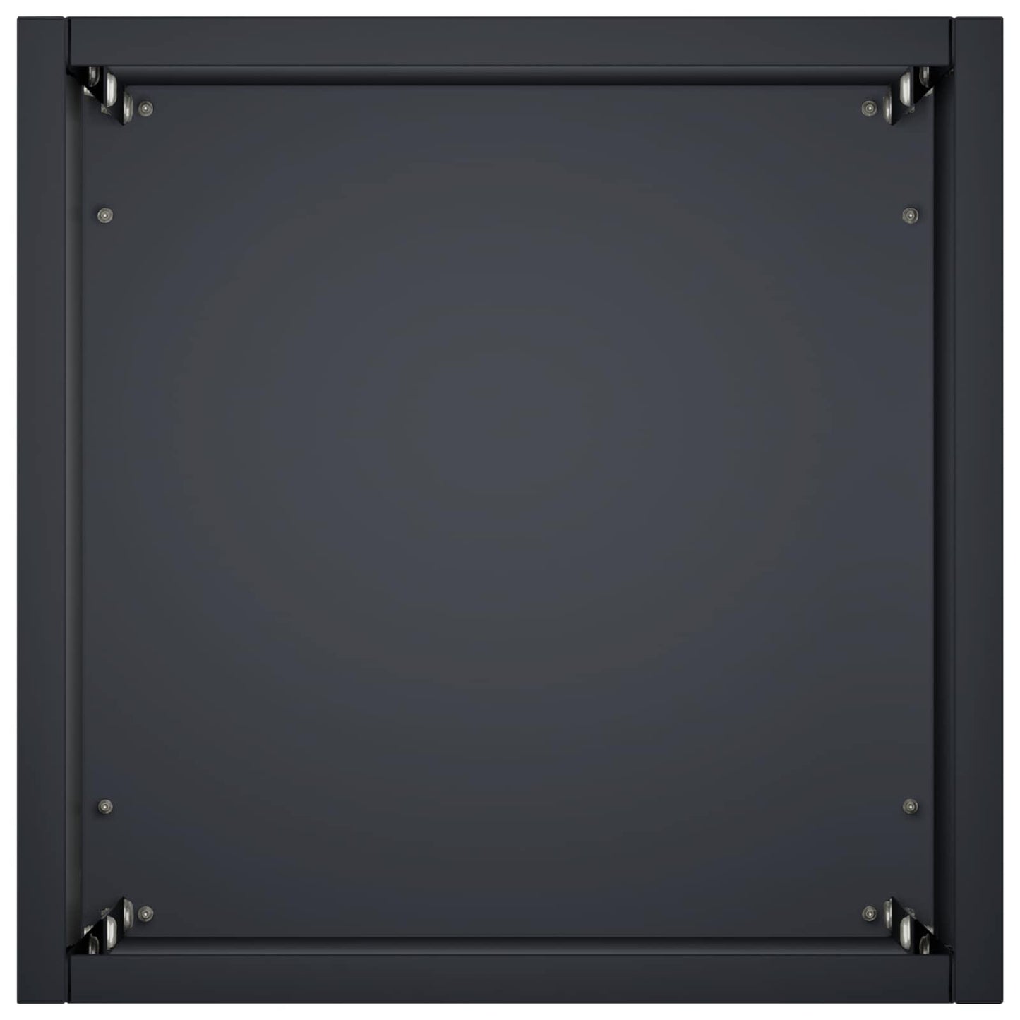 vidaXL Garden Planter Anthracite 20 x 20 x 75 cm Cold-rolled Steel