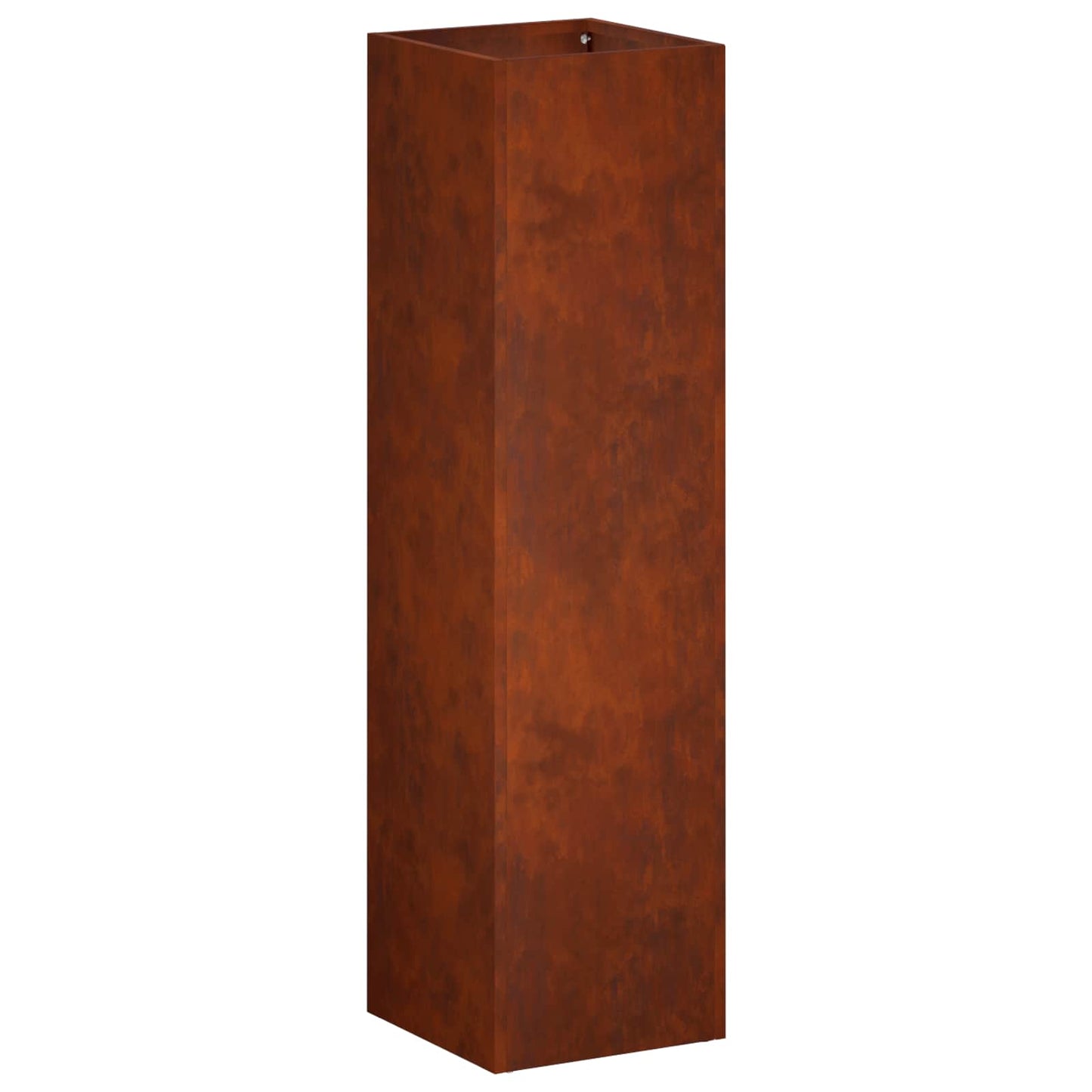 vidaXL Garden Planter Rusty 20 x 20 x 75 cm Weathering Steel