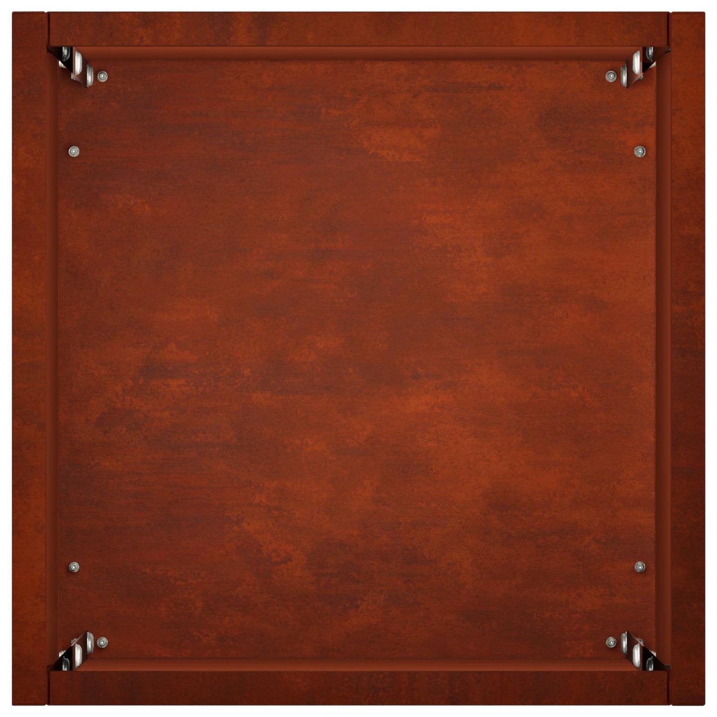 vidaXL Garden Planter 2 pcs Rusty 20 x 20 x 75 cm Weathering Steel
