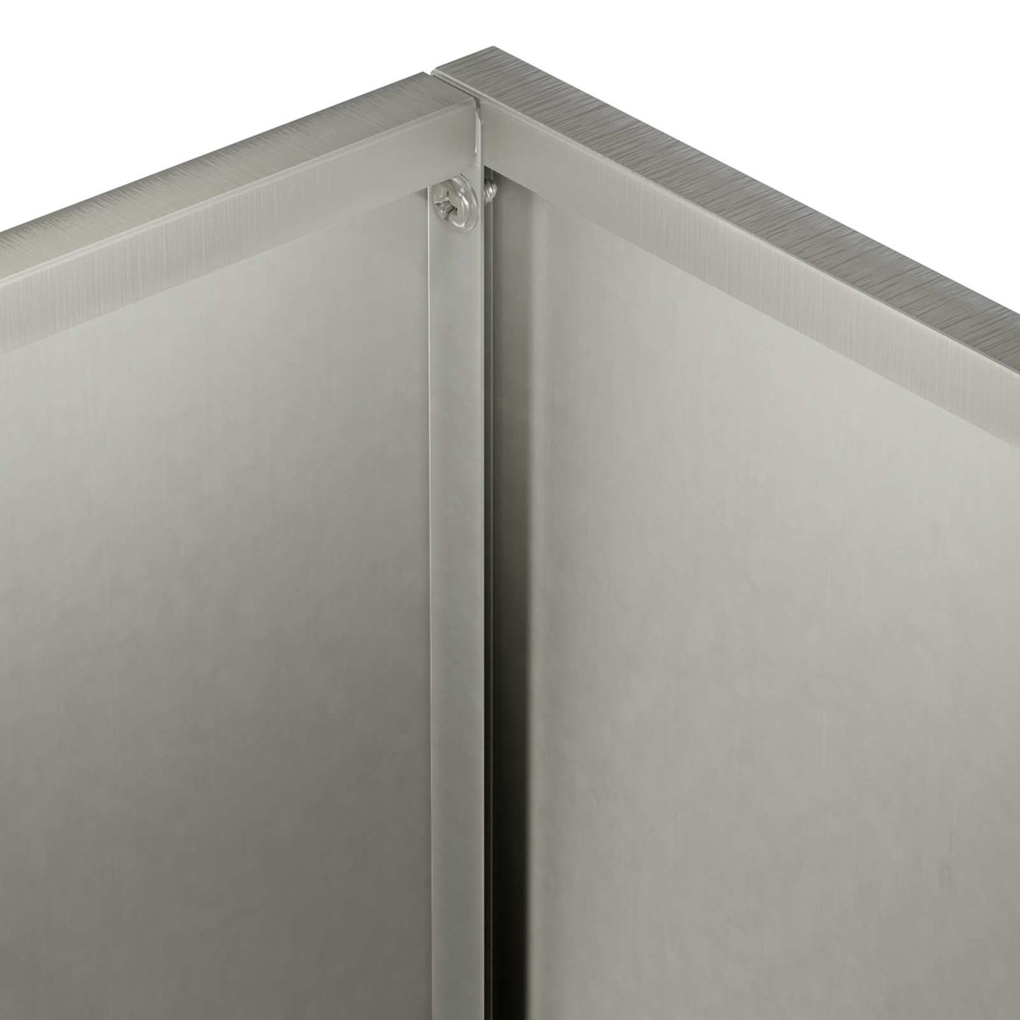 vidaXL Garden Planter Silver 30 x 30 x 40 cm Stainless Steel