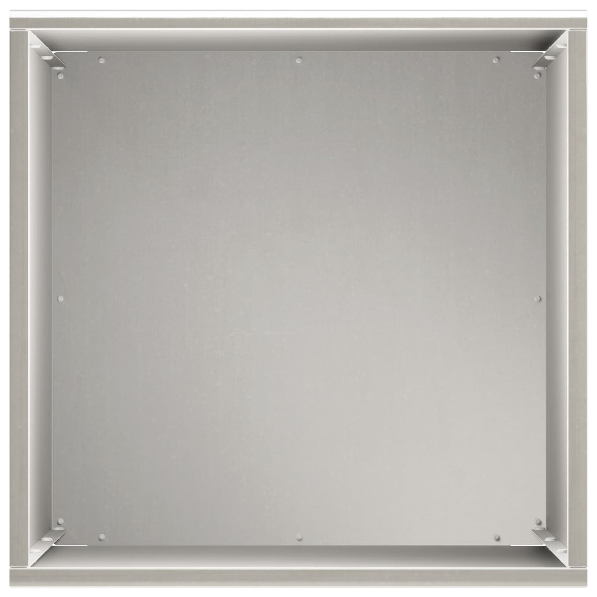 vidaXL Garden Planter Silver 30 x 30 x 40 cm Stainless Steel