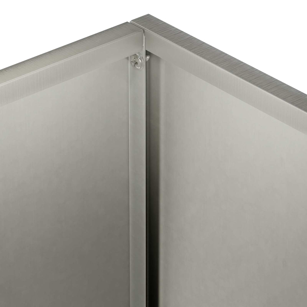 vidaXL Garden Planter 2 pcs Silver 30 x 30 x 40 cm Stainless Steel