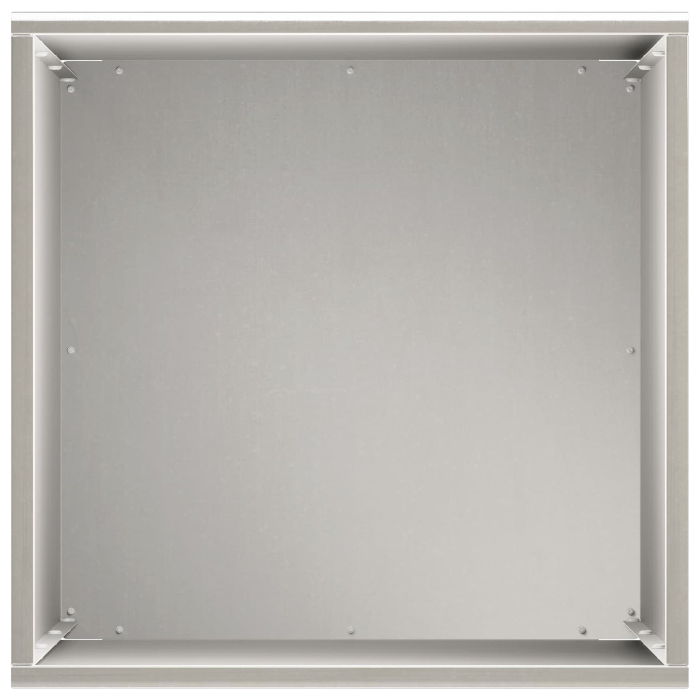 vidaXL Garden Planter 2 pcs Silver 30 x 30 x 40 cm Stainless Steel