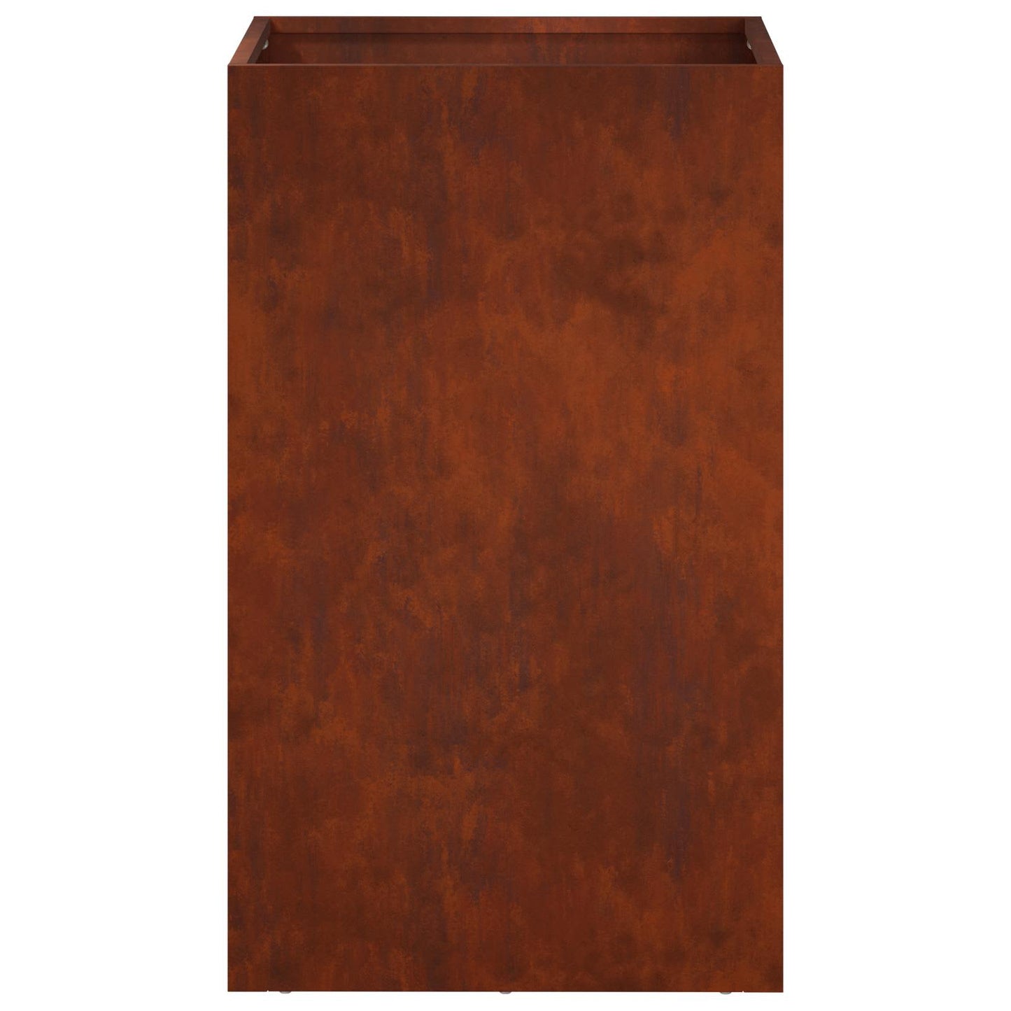 vidaXL Garden Planter 2 pcs Rusty 30 x 30 x 40 cm Weathering Steel