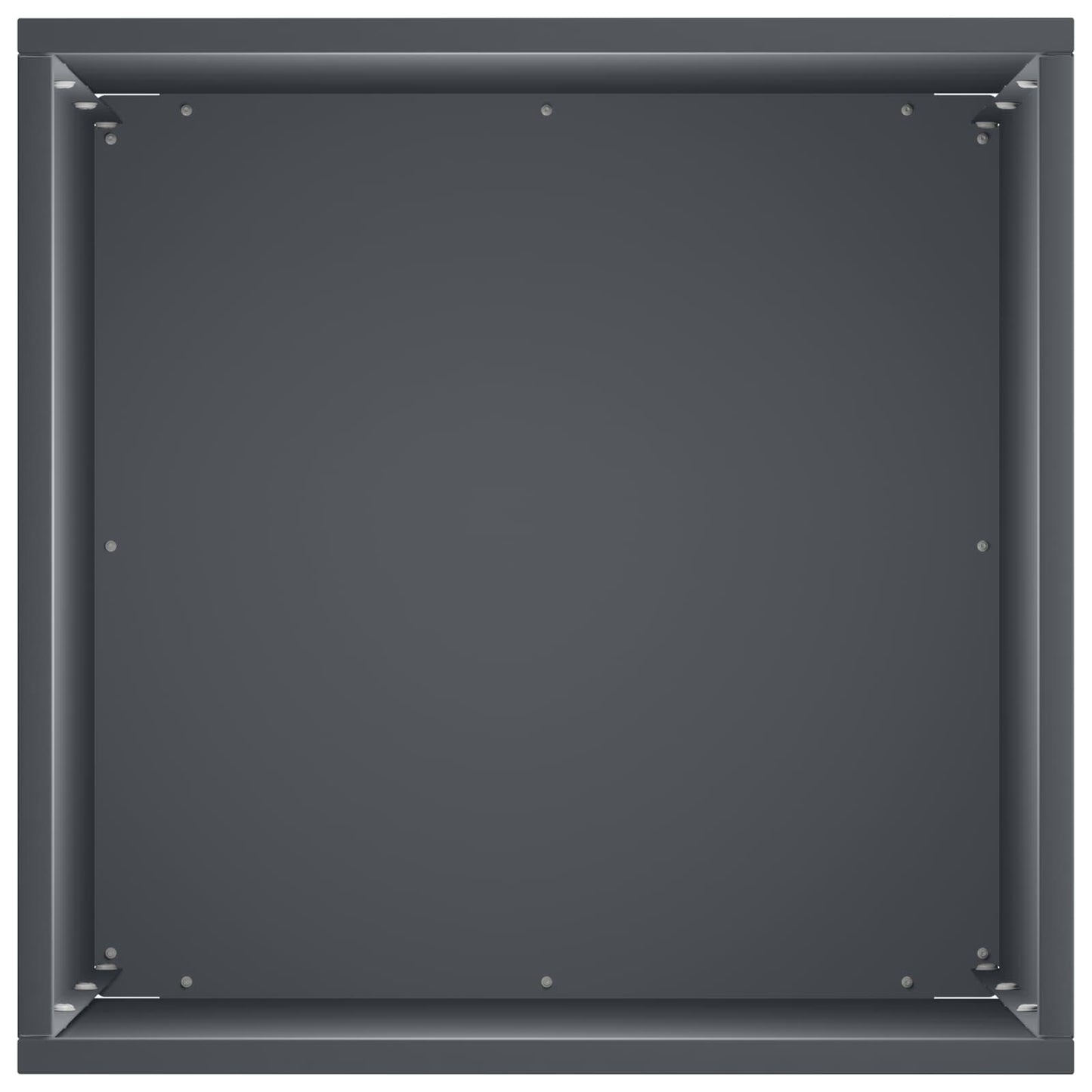 vidaXL Garden Planter 2 pcs Anthracite 30 x 30 x 50 cm