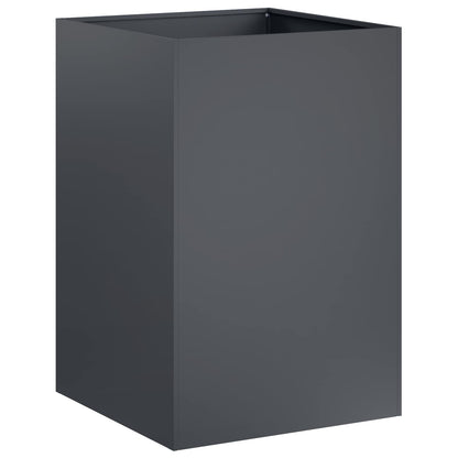 vidaXL Garden Planter 2 pcs Anthracite 50 x 50 x 75 cm